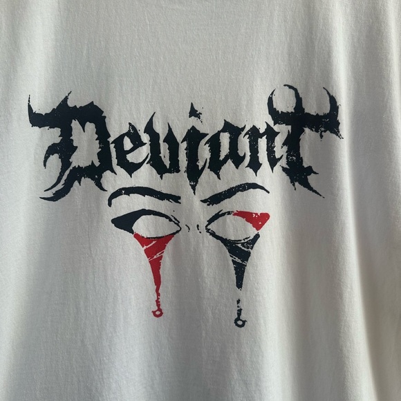 Tamed Psychotic “Deviant” Short Sleeve Graphic T-Shirt Men’s Medium EUC! - Picture 2 of 5
